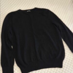 Nadaam Black Crewneck Sweater